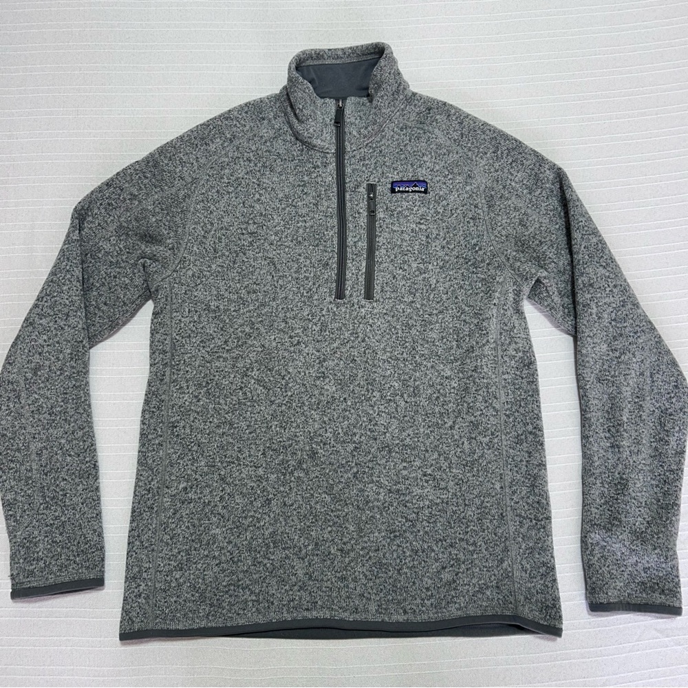 Patagonia Better Sweater 1/4 Zip Fleece Pullover - Men’s small
